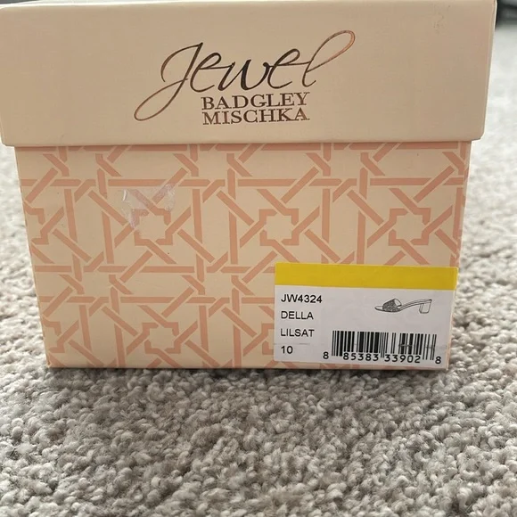 Jewel Badgley Mischka Della Evening Slide Sandal - Picture 4 of 9